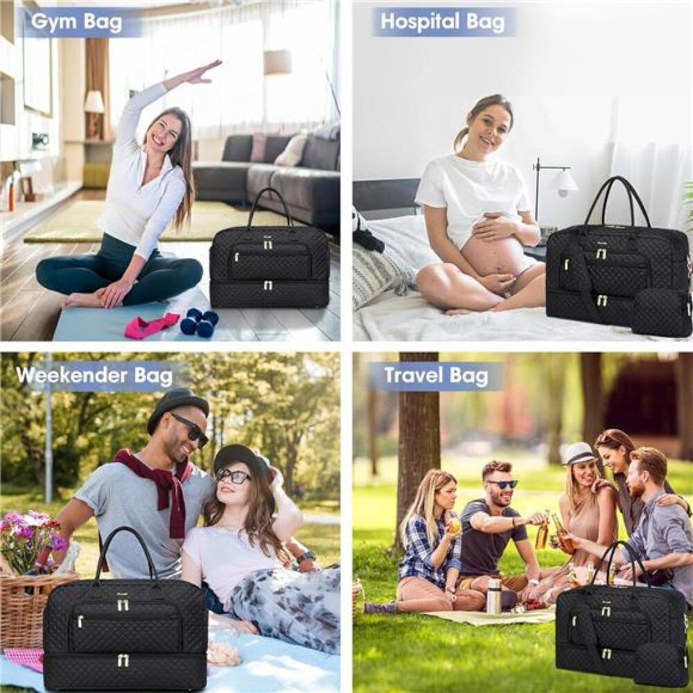 Large Women Travel Duffle Bag - Picture 6 of 7
